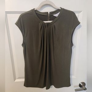 Liz Claiborne Cap Sleeve Blouse